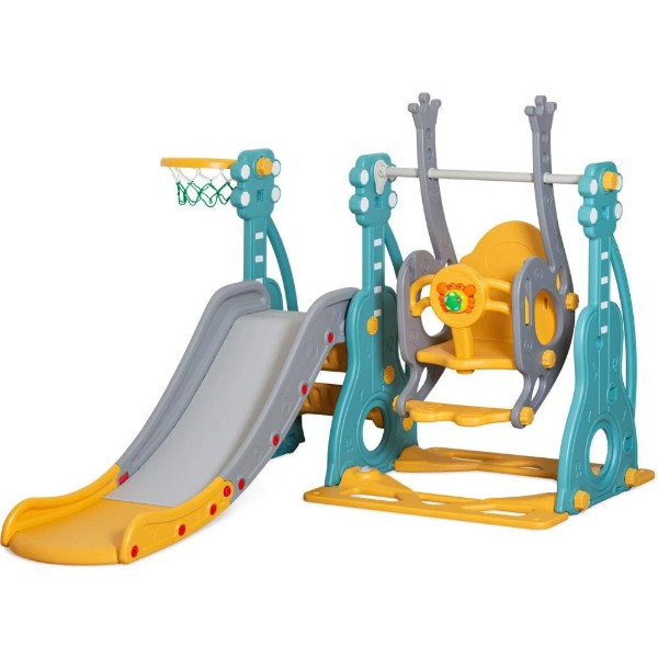 Фото - Игровой комплекс Mealux Ariel Yellow/Blue/Grey (KD-B252 Yellow/Blue/Grey)